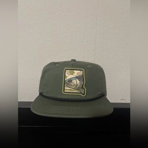 Columbia PFG Back Tack Fish Rope Snapback Adjustable Hat